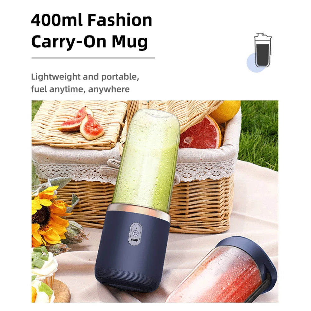 Portable Mini Blender 400ml – view 6