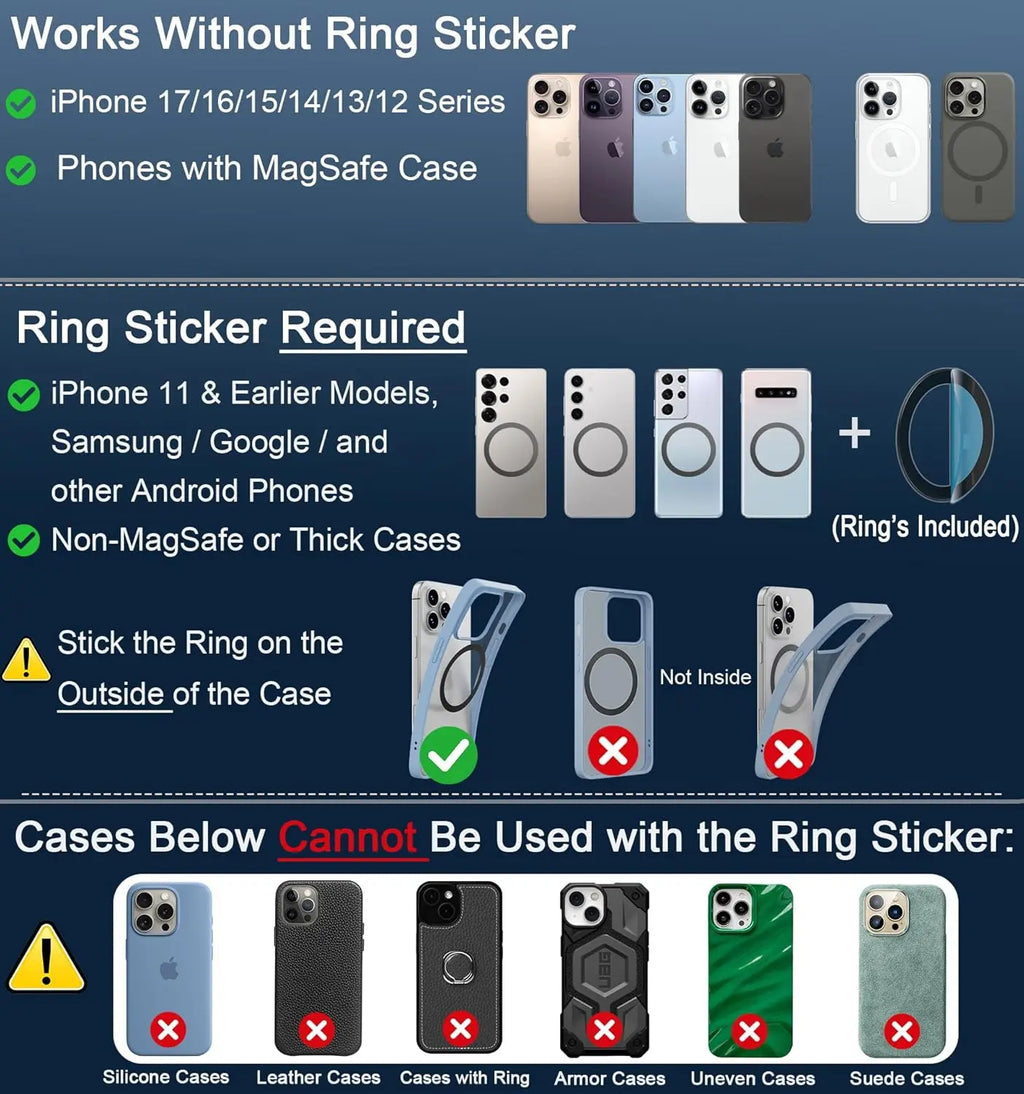 Magnetic Suction Phone Holder – view 6