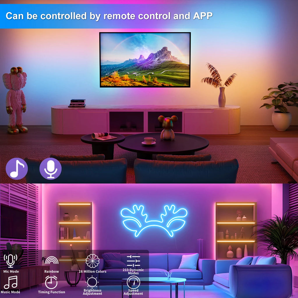 RGB Neon LED Strip – view 5