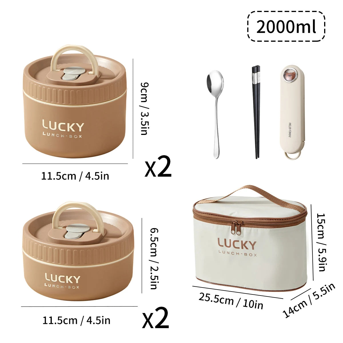 Stainless Steel Thermal Lunch Box