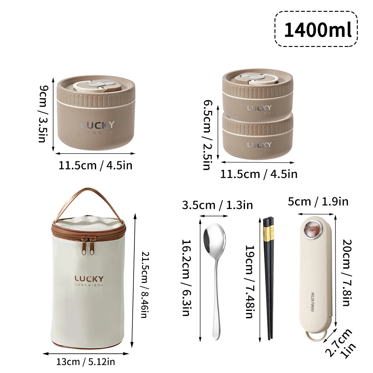 Stainless Steel Thermal Lunch Box