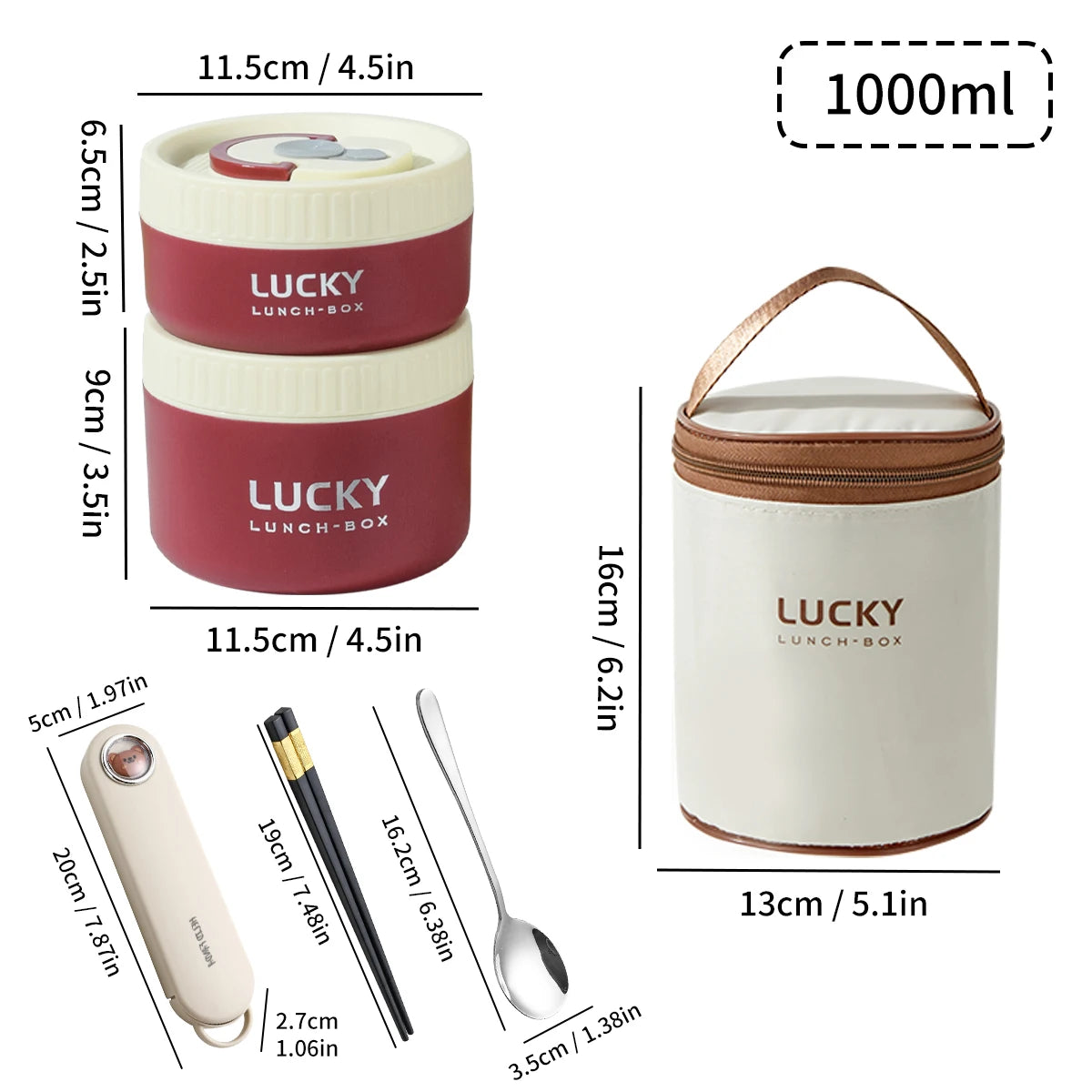 Stainless Steel Thermal Lunch Box