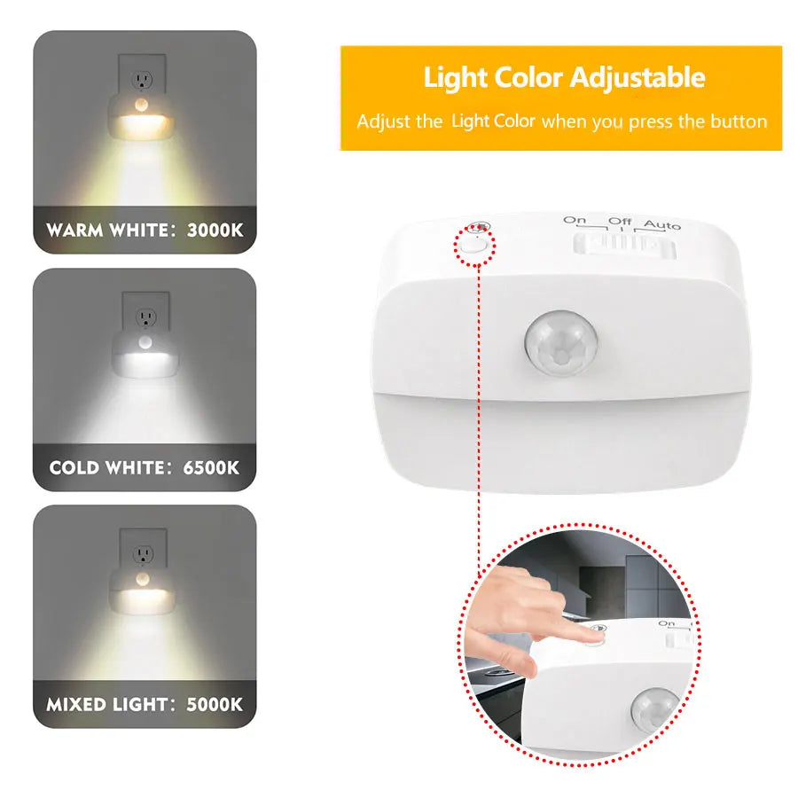 Motion Sensor Plug-In Night Light