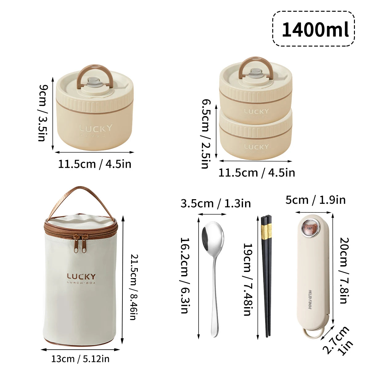 Stainless Steel Thermal Lunch Box
