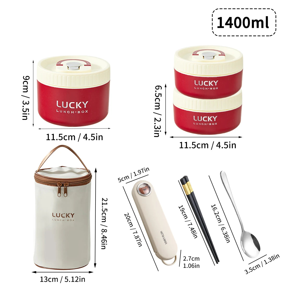 Stainless Steel Thermal Lunch Box