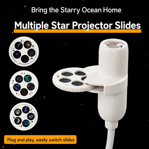Galaxy Star Projector USB Night Light