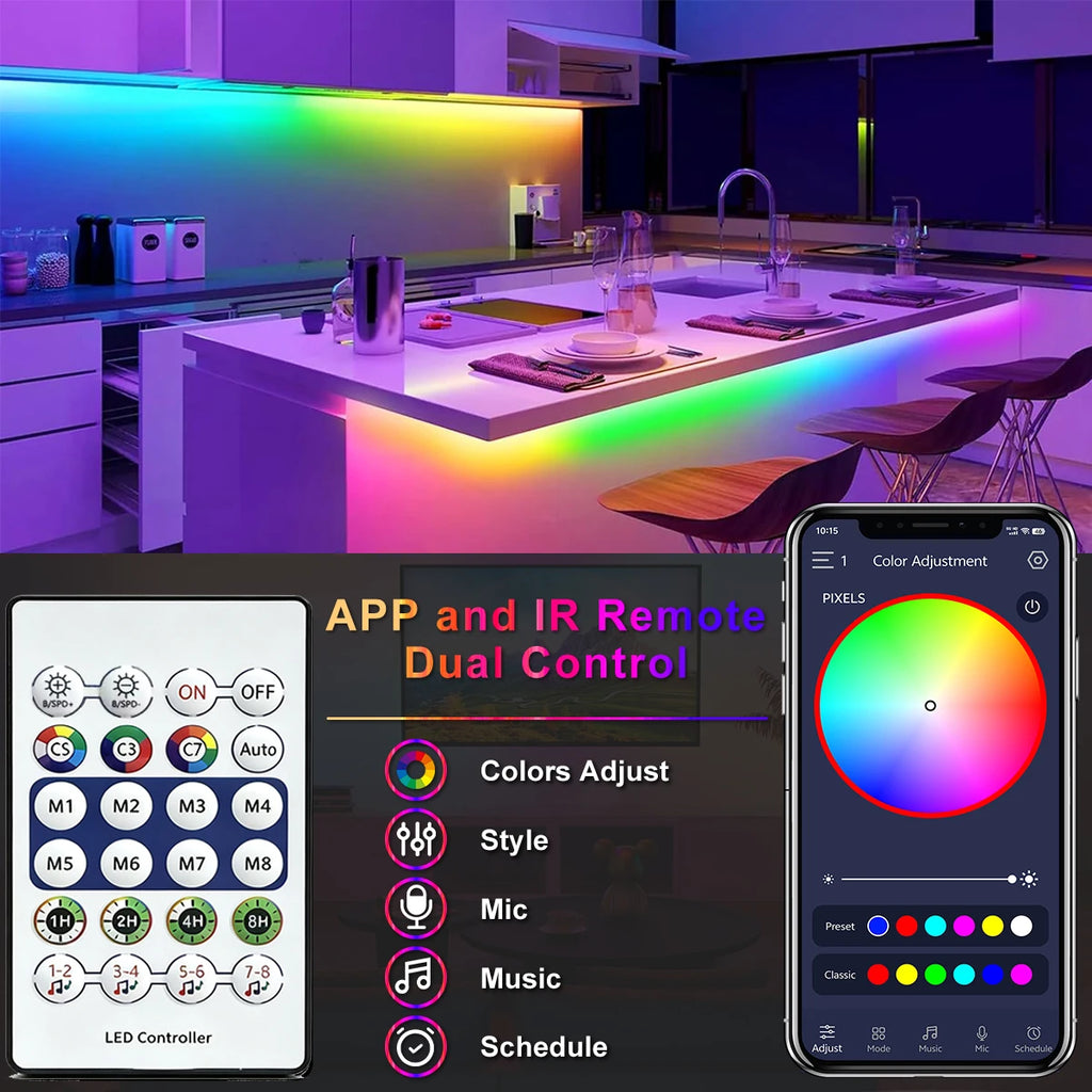 RGB Neon LED Strip – view 4