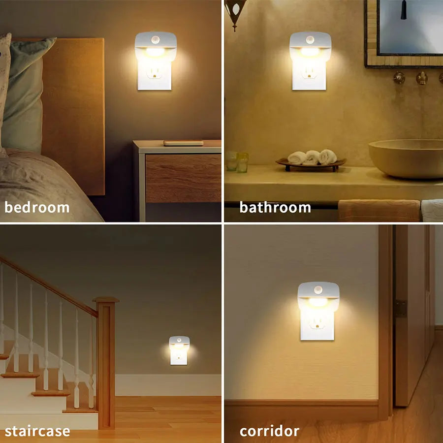 Motion Sensor Plug-In Night Light
