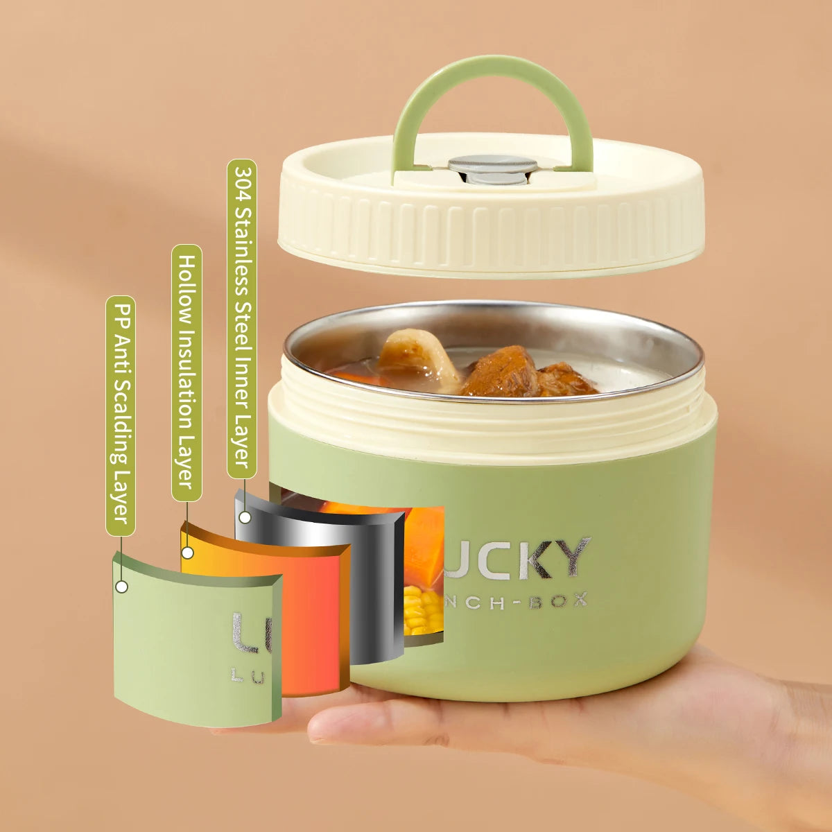 Stainless Steel Thermal Lunch Box